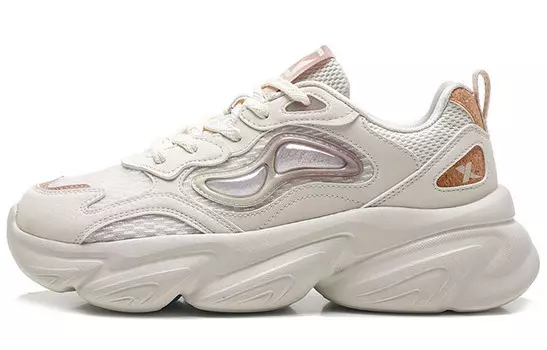 Кроссовки XTEP Lifestyle Shoes Women's Low-top Light Gray, светло-серый