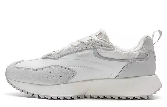 Кроссовки XTEP Lifestyle Shoes Women's Low-top Sail White / Moon Lime / Pure Powder, белый