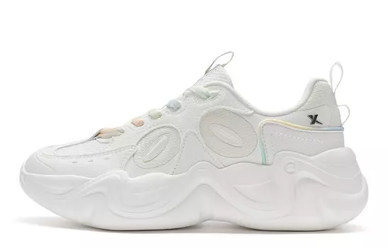 Кроссовки XTEP Lifestyle Shoes Women's Low-top Sail White, белый