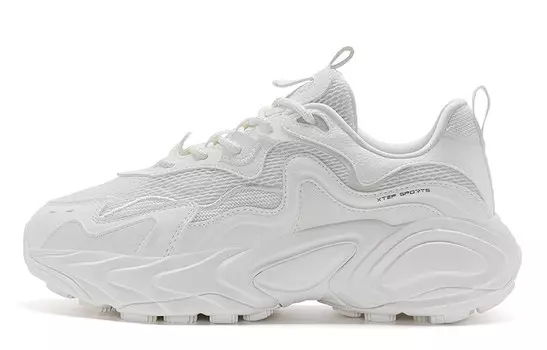 Кроссовки XTEP Lifestyle Shoes Women's Low-top Sail White, белый