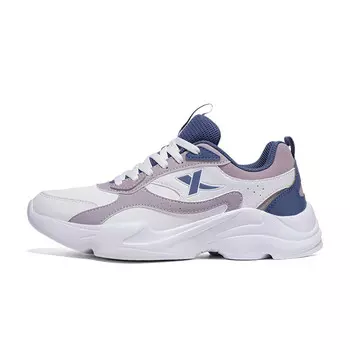 Кроссовки XTEP Lifestyle Shoes Women's Low-top White/purple/blue, синий