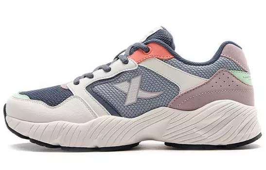 Кроссовки XTEP Lifestyle Shoes Women's Low-top Blue White Powder, белый