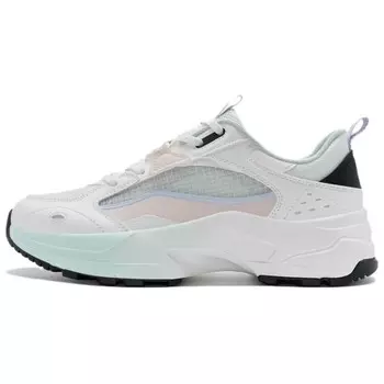 Кроссовки XTEP Lifestyle Shoes Women's Low-top PUMA White/PUMA Black/Poison Pink, белый