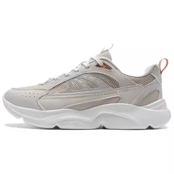 Кроссовки XTEP Lifestyle Shoes Women's Low-top White Sand Ash / Hazelnut Color, белый