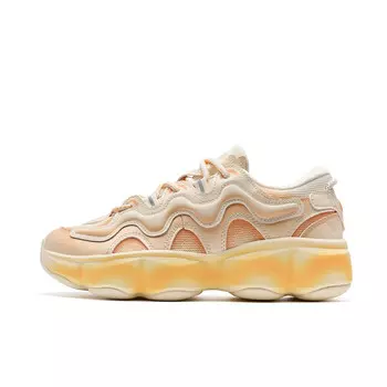 Кроссовки XTEP Lifestyle Shoes Women's Low-top Light Apricot Color/apricot Yellow Color, цвет Orange