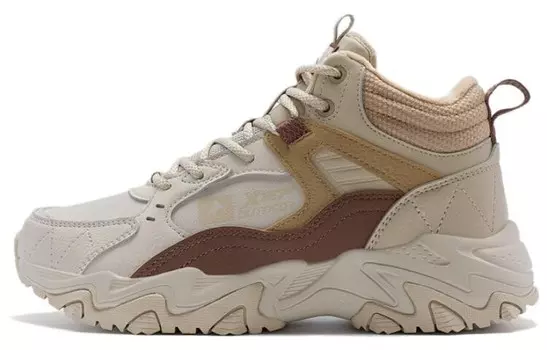 Кроссовки XTEP Lifestyle Shoes Women's Low-top Light Brown, коричневый