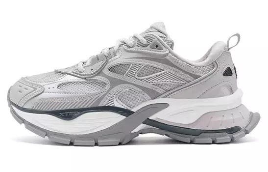 Кроссовки XTEP Lifestyle Shoes Women's Low-top, серый
