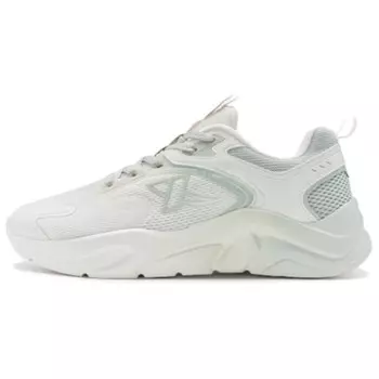 Кроссовки XTEP Lifestyle Shoes Women's Low-top Beige/Green, зеленый