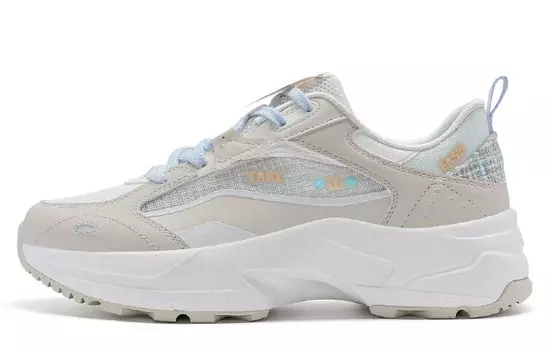 Кроссовки XTEP Lifestyle Shoes Women's Low-top Sail White/tea White, белый