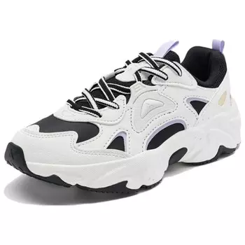 Кроссовки XTEP Lifestyle Shoes Women's Low-top, белый/черный