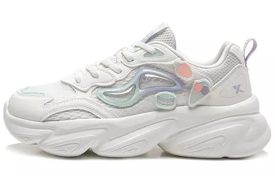 Кроссовки XTEP Lifestyle Shoes Women's Low-top Sail White, белый