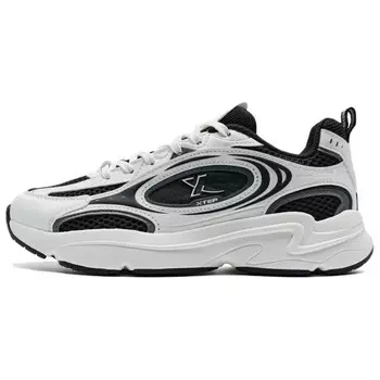 Кроссовки XTEP Lifestyle Shoes Women's Low-top White/Black, белый/черный