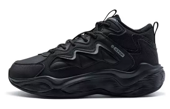 Кроссовки XTEP Lightning 3.0 Lifestyle Shoes Men Low-top Black, черный