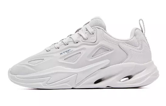 Кроссовки XTEP Lightning Lifestyle Shoes Men Low-top Dove Gray, серый