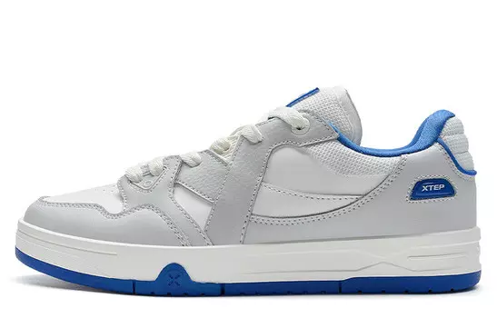 Кроссовки XTEP MAXX1.0 Skateboarding Shoes Men Low-top Sail White/moonlime, белый