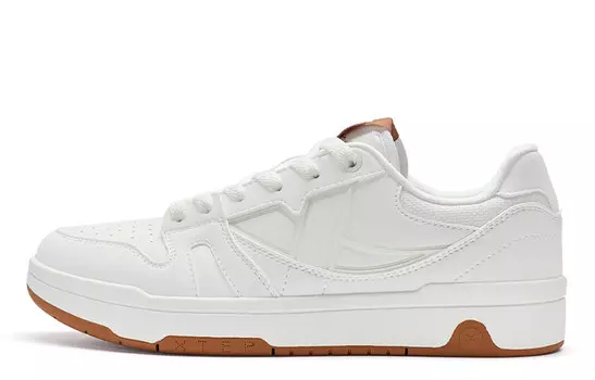 Кроссовки XTEP MAXX LITE Skateboarding Shoes Women's Low-top White, белый