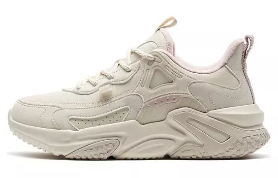 Кроссовки XTEP Nomadic Lifestyle Shoes Women's Low-top Tea Brown, белый