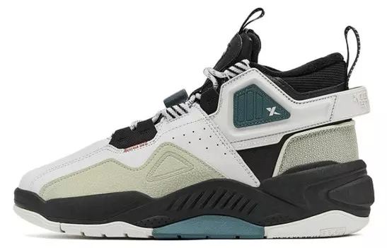 Кроссовки Xtep, серые/черные/голубые