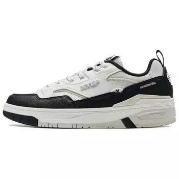 Кроссовки XTEP Skateboard Shoes Men Low-Top Black White