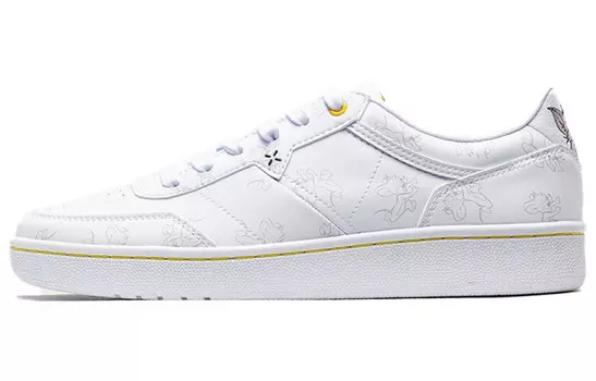 Кроссовки XTEP Skateboard Shoes Men Low-Top White