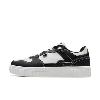 Кроссовки XTEP Skateboard Shoes Men Low-Top Black/Sail White