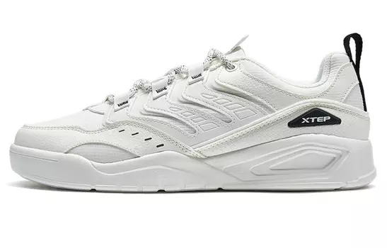 Кроссовки XTEP Skateboard Shoes Men Low-Top White