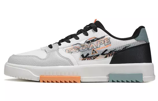 Кроссовки XTEP Skateboard Shoes Men Low-Top White