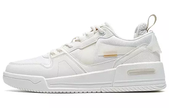 Кроссовки XTEP Skateboard Shoes Women's Low-Top White