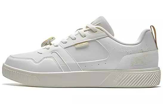 Кроссовки XTEP Skateboard Shoes Women's Low-Top White, белые Xtep