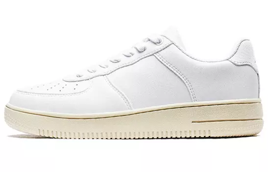 Кроссовки XTEP Skateboard Shoes Women's Low-Top White, белые Xtep