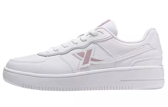 Кроссовки XTEP Skateboard Shoes Women's Low-Top White, белые Xtep