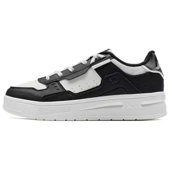 Кроссовки XTEP Skateboard Shoes Women's Low-Top Black/Sail White