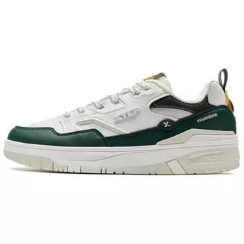 Кроссовки XTEP Skateboarding Shoes Men Low-top Green/White, зеленый