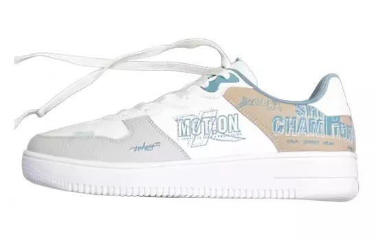 Кроссовки XTEP Skateboarding Shoes Men Low-top, синий