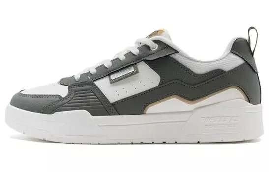 Кроссовки XTEP Skateboarding Shoes Men Low-top Gray/White, серый/белый