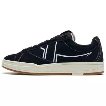 Кроссовки XTEP Skateboarding Shoes Men Low-top Black, черный