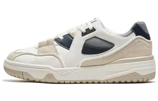 Кроссовки XTEP Skateboarding Shoes Men Low-top White, белый