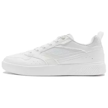 Кроссовки XTEP Skateboarding Shoes Men Low-top White, белый