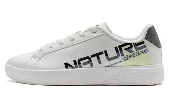 Кроссовки XTEP Skateboarding Shoes Men Low-top White/Green, зеленый