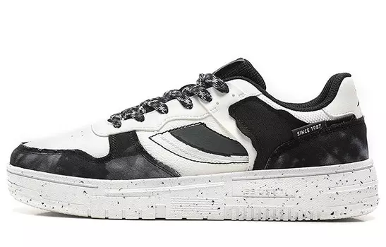 Кроссовки XTEP Skateboarding Shoes Men Low-top White/Black, белый/черный