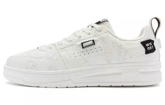Кроссовки XTEP Skateboarding Shoes Men Low-top White, белый
