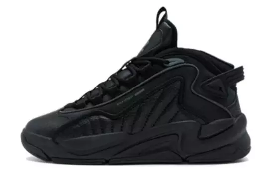 Кроссовки XTEP Skateboarding Shoes Men Low-top Black, черный