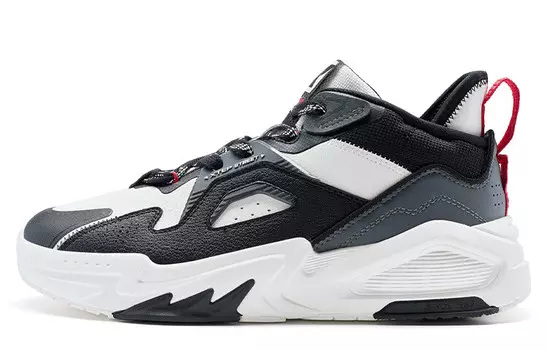 Кроссовки XTEP Skateboarding Shoes Men Mid-top Black/White, черный/белый