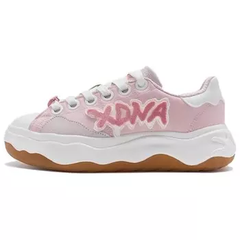 Кроссовки XTEP Skateboarding Shoes Women's Low-top Pink, розовый