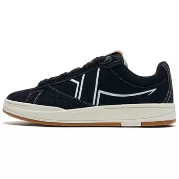 Кроссовки XTEP Skateboarding Shoes Women's Low-top Black, черный