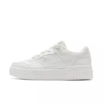 Кроссовки XTEP Skateboarding Shoes Women's Low-top Sail White, белый