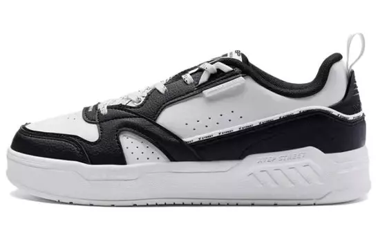 Кроссовки XTEP Skateboarding Shoes Women's Low-top, черный/белый