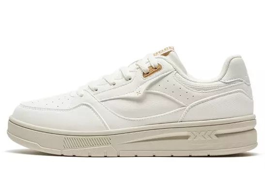 Кроссовки XTEP Skateboarding Shoes Women's Low-top, белый