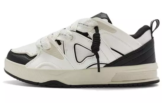 Кроссовки XTEP Skateboarding Shoes Women's Low-top White, белый