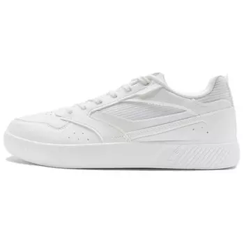 Кроссовки XTEP Skateboarding Shoes Women's Low-top Sail White, белый